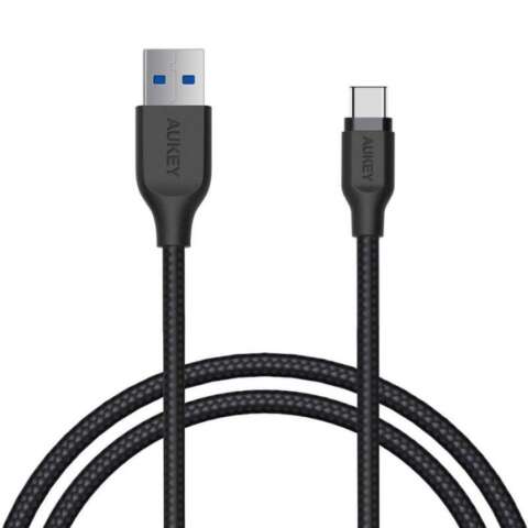 کابل تبدیل USB به USB-C آکی مدل CB-AC1-BK طول 1.2 متر