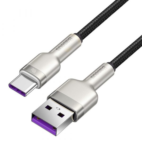 کابل تبدیل USB به USB-C باسئوس مدل CATJK-01 طول 0.25 متر