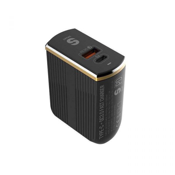 شارژر دیواری الدینیو مدل A2502C به همراه کابل micro USB