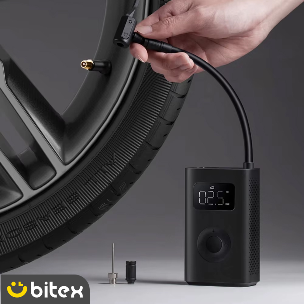 10 استفاده از پمپ باد قابل حمل شیائومی MJCQB06QW