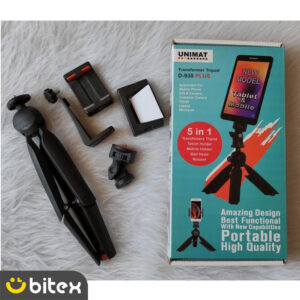 سه‌پایه نگهدارنده گوشی موبایل یونیمات مدل D930 PLUS