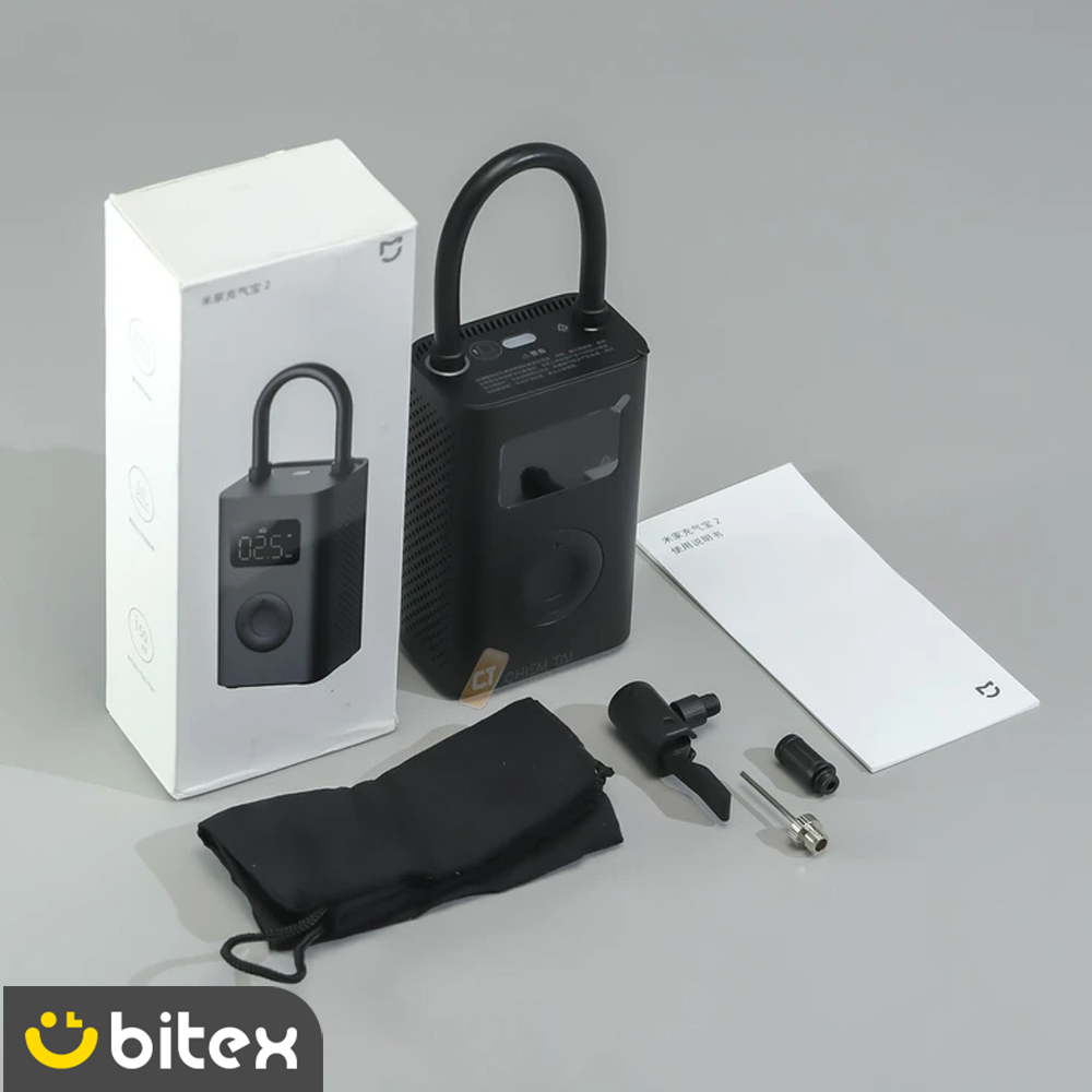 14 نازلهای پمپ باد قابل حمل شیائومی MJCQB06QW