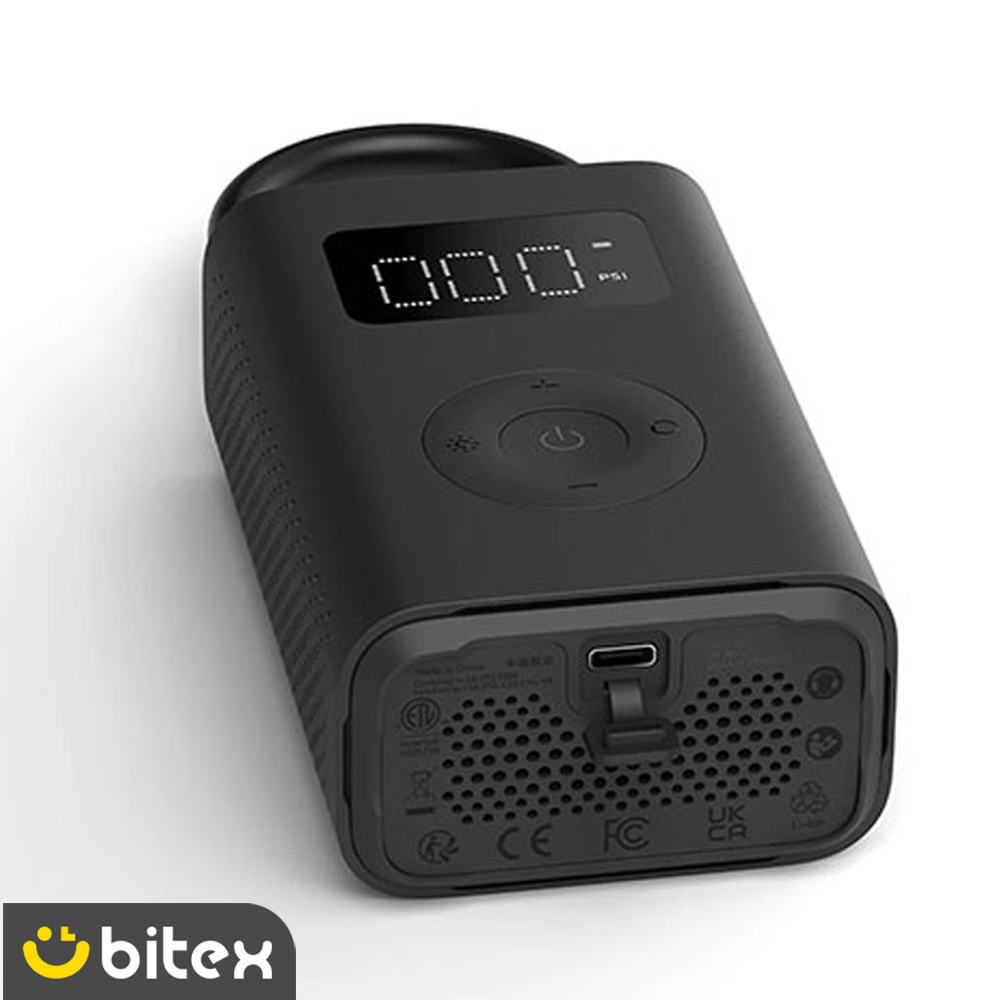 2 پورت شارژ Type-C پمپ باد قابل حمل شیائومی MJCQB06QW