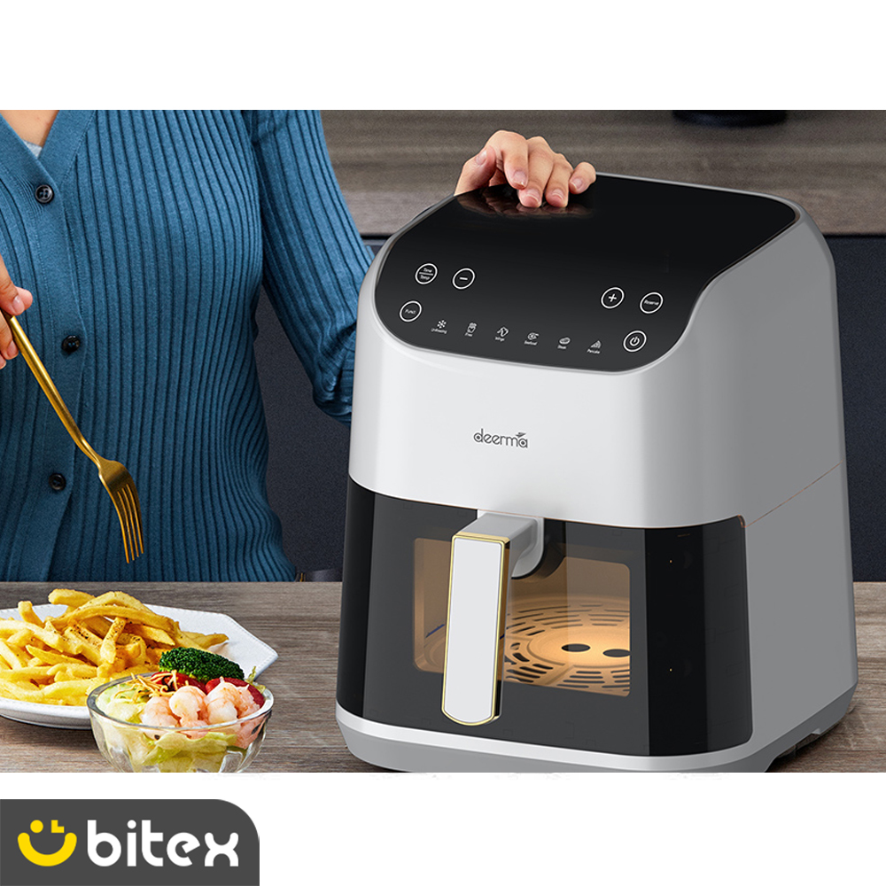 7 پخت سیب زمینی سرخ کرده در سرخ کن درما DEM-KZ130W