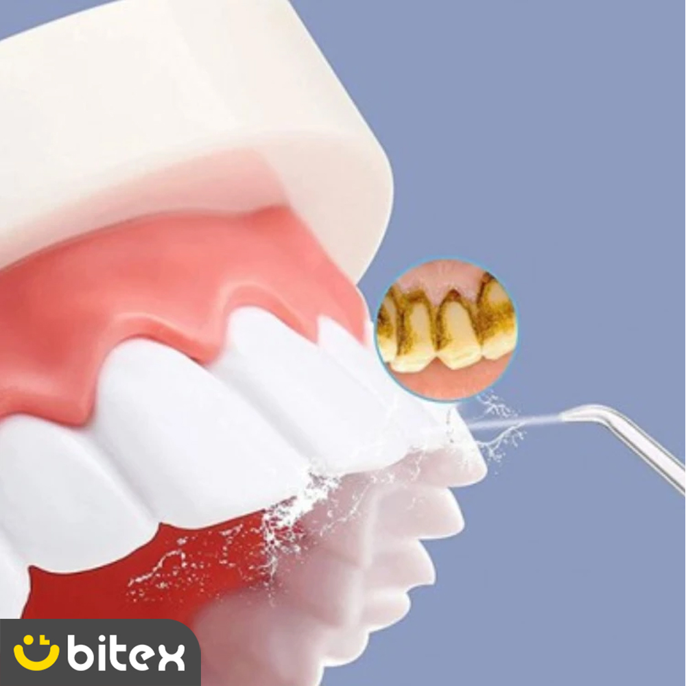 8 استفاده از دستگاه شست و شوی دهان و دندان h2ofloss مدل HF-6