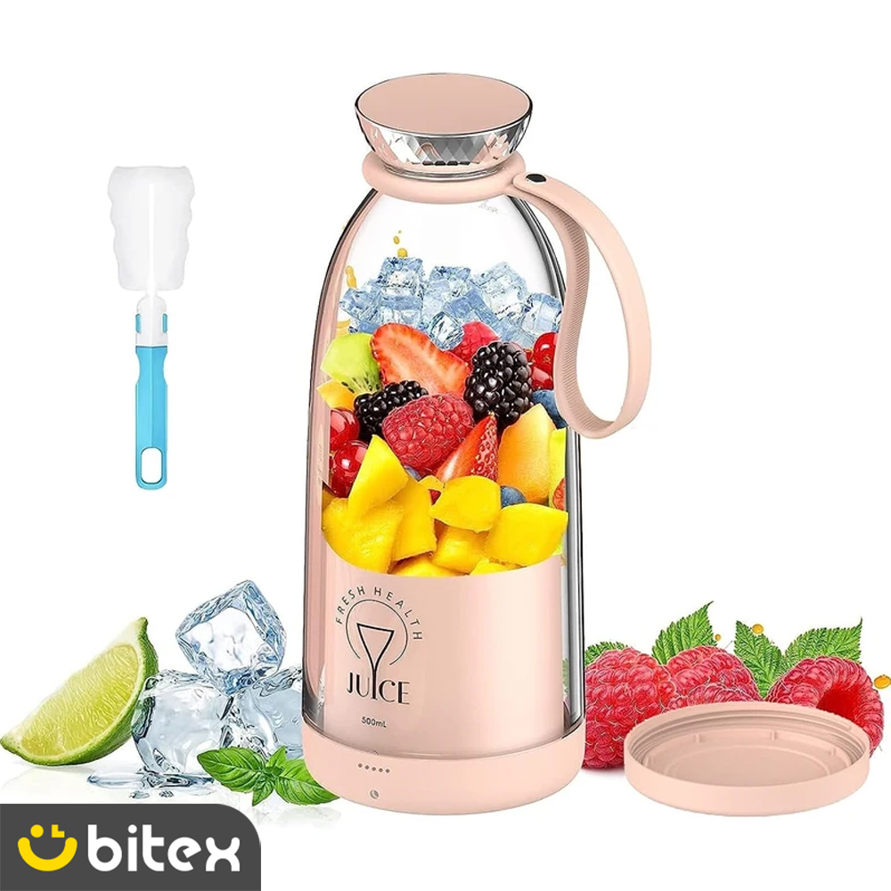 1 تهیه اسموتیهای تازه و سالم با شیکر شارژی JUICE Y03