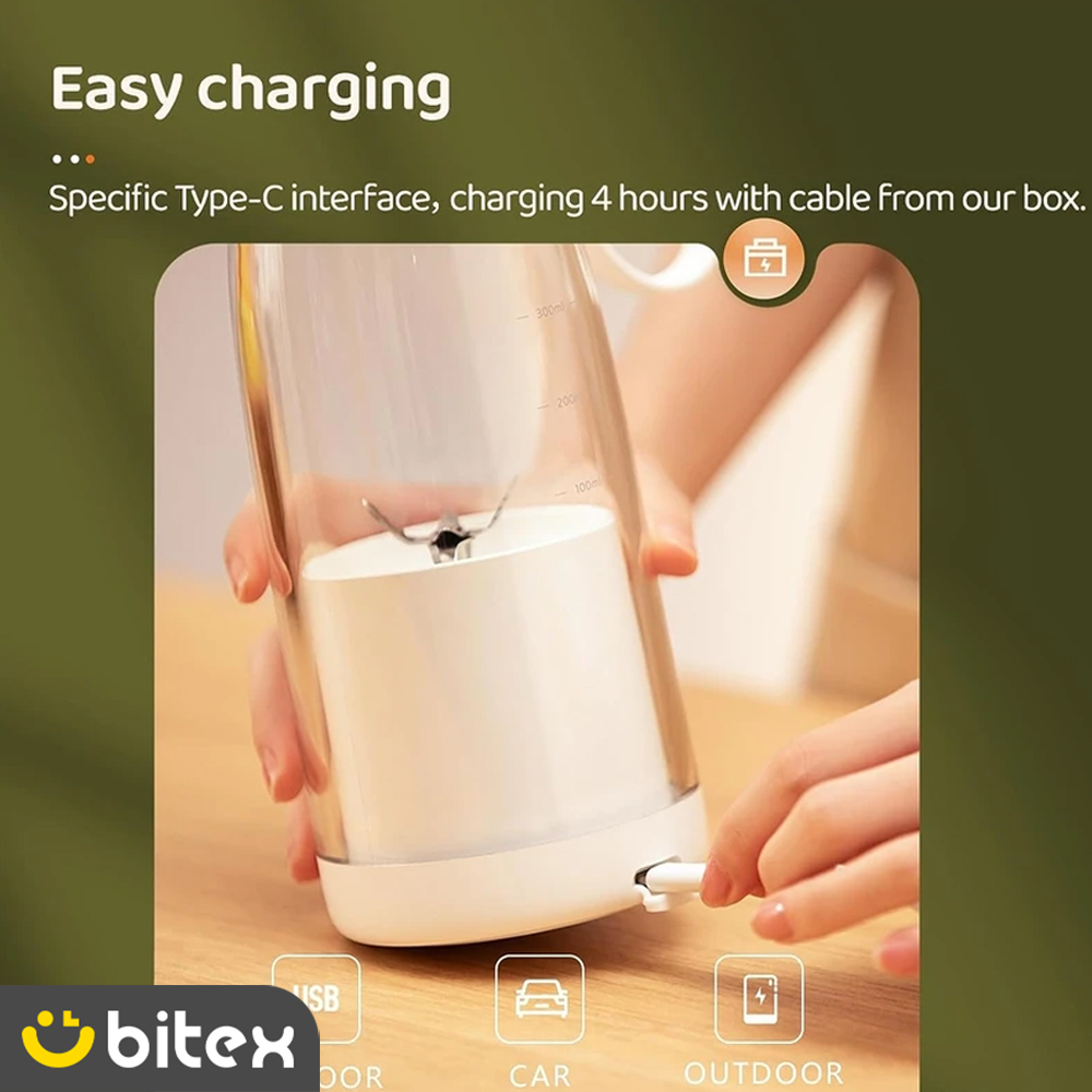 11 پورت شارژ Type-C شیکر شارژی JUICE Y03