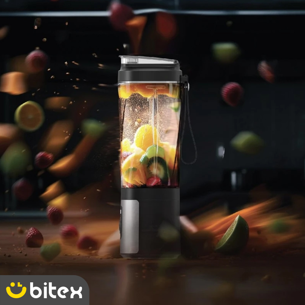 2 تهیه اسموتی سریع و آسان با شیکر گرین لاین GL-PJ7