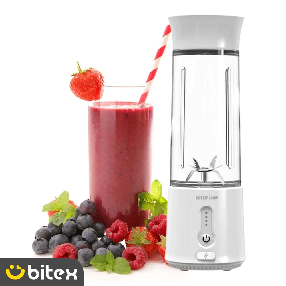 3 تهیه اسموتی سریع و آسان با شیکر شارژی گرین لاین GL-JU7