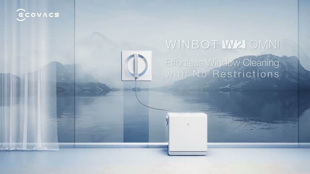 ربات شیشه پاک کن اکووکس مدل W2 OMNI