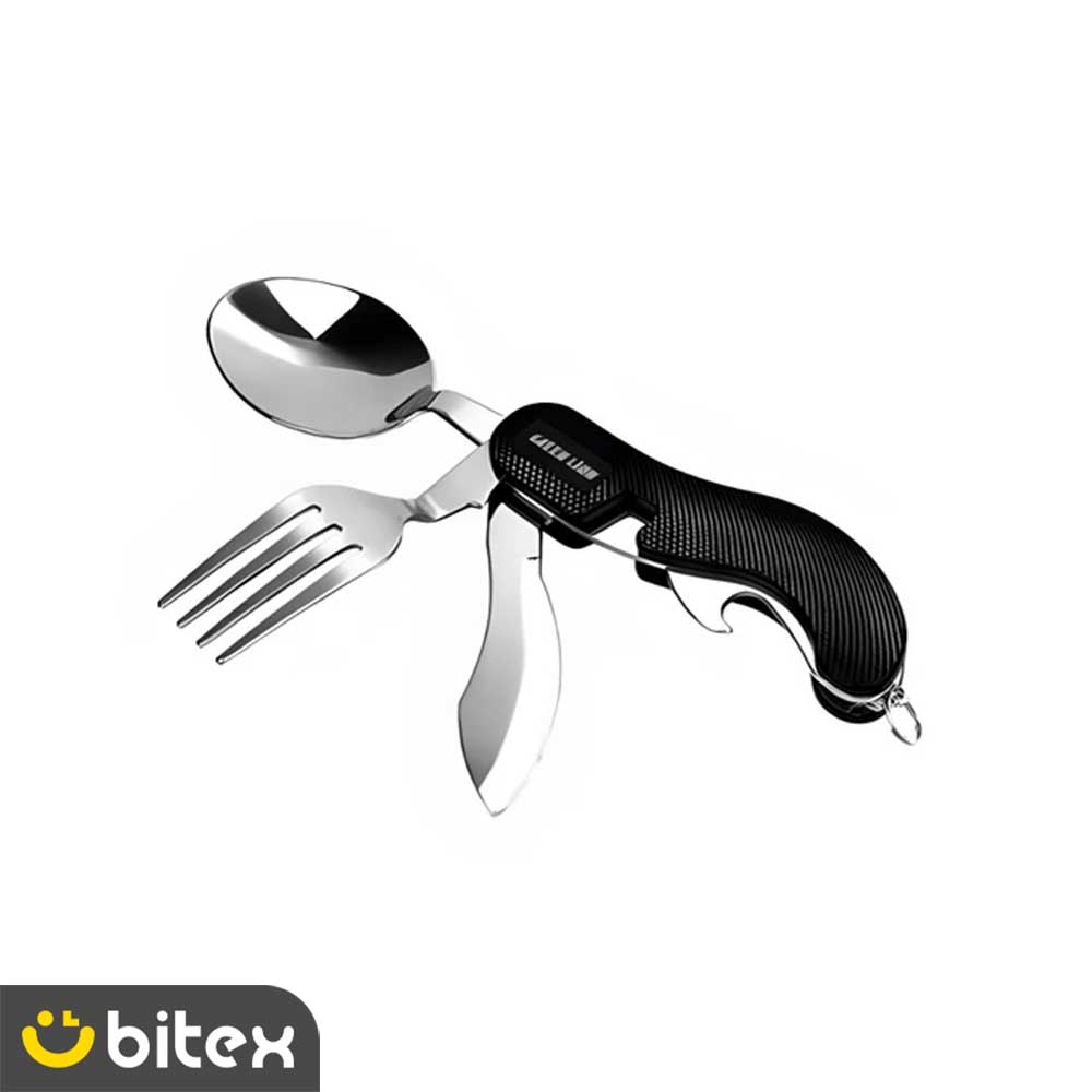 مجموعه قاشق و چنگال سفری گرین لاین مدل Cutlery Set