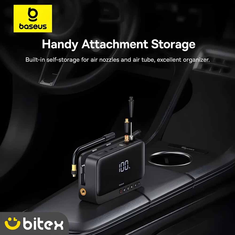 5 جامپ استارتر خودرو بیسوس مدل BS-CH013