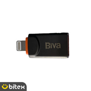مبدل USB-A به لایتنینگ بیوا مدل OTG USB 3.0