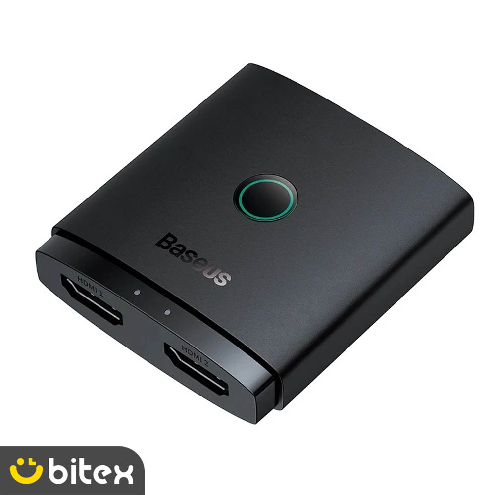 سوئیچ 1 به 2 پورت HDMI بیسوس مدل AIRJOY