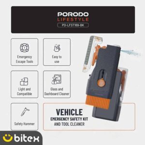 کیت ایمنی خودرو پرودو مدل PD-LFST169-BK
