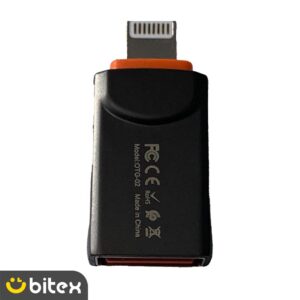 مبدل USB-A به لایتنینگ بیوا مدل OTG USB 3.0