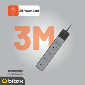 محافظ شوک الکتریکی و چند راهی برق مدل PD-FWCHO45-BK