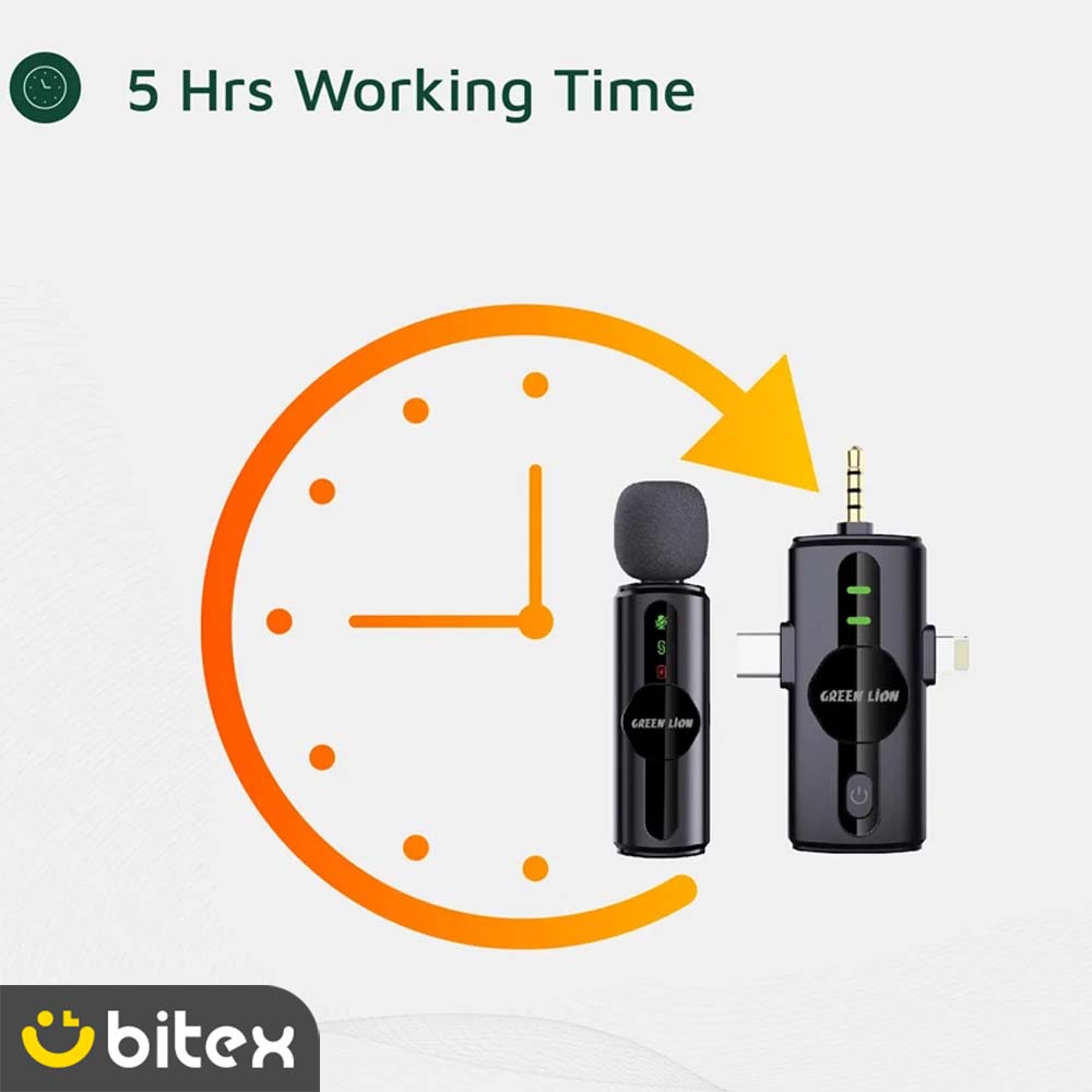 3 میکروفن بی سیم گرین لاین مدل GM-79X