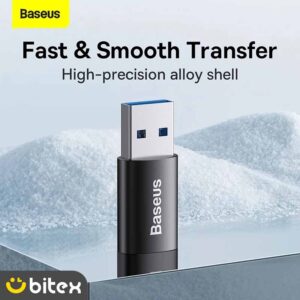 مبدل USB 3.1 به USB-C بیسوس مدل ZJJQ0001