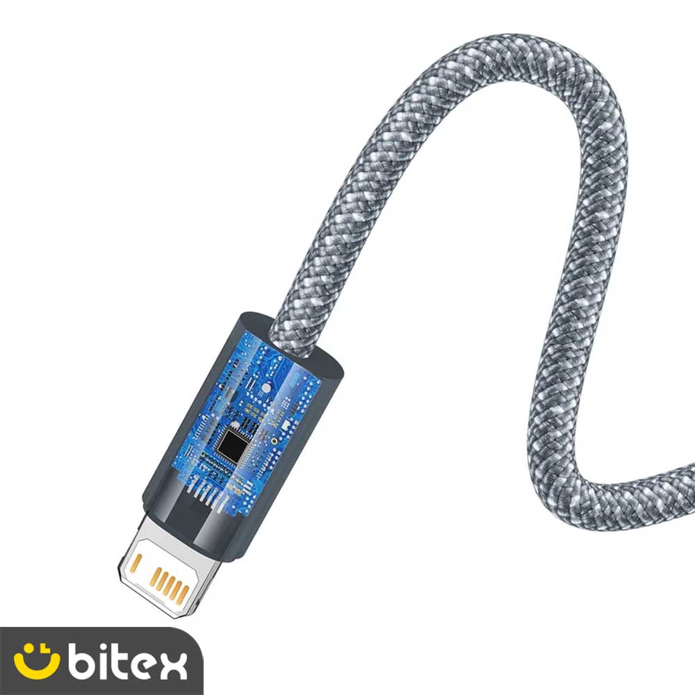 11 کابل تبدیل USB به لایتنینگ بیسوس مدل CALD000402