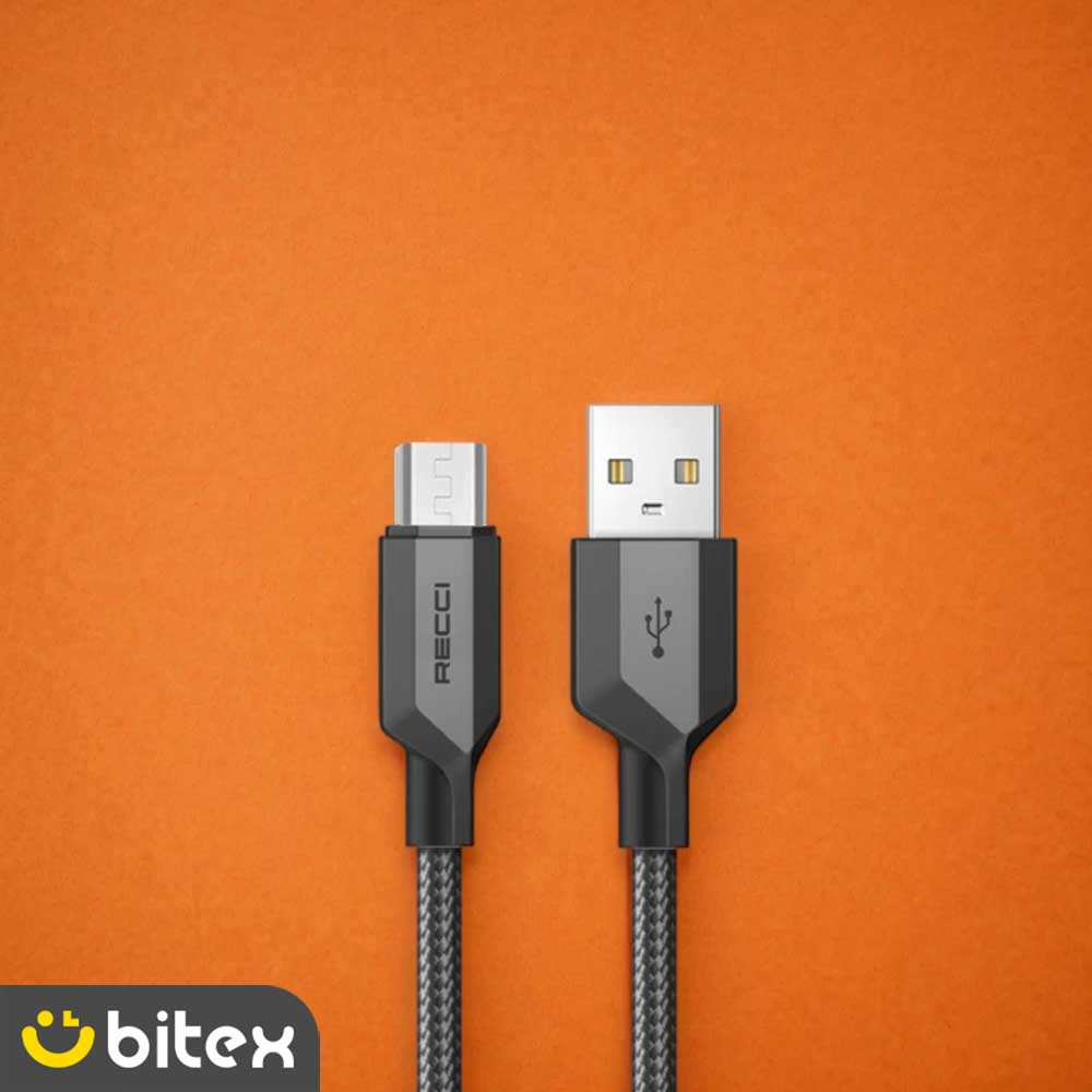 3 کابل تبدیل USB به microUSB رسی مدل RTC-N22M