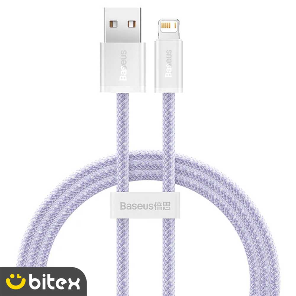 7 کابل تبدیل USB به لایتنینگ بیسوس مدل CALD000402